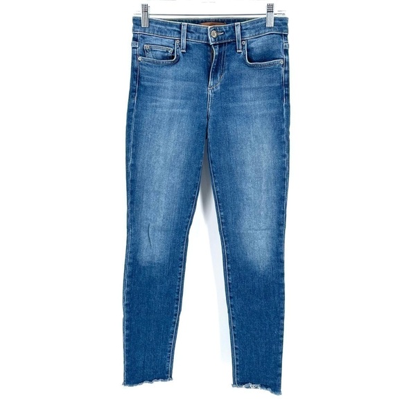 Joe’s Jeans The Icon Mid Rise Skinny Ankle Raw Hem - Picture 2 of 7